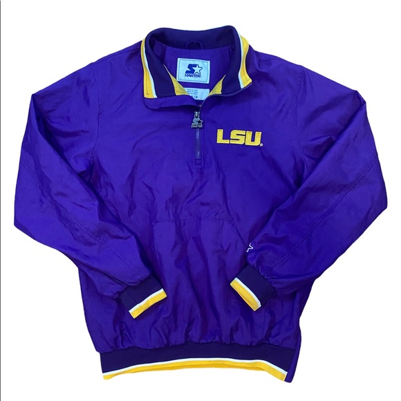 STARTER Jackets & Coats Lsu Tigers Starter Jacket M Poshmark